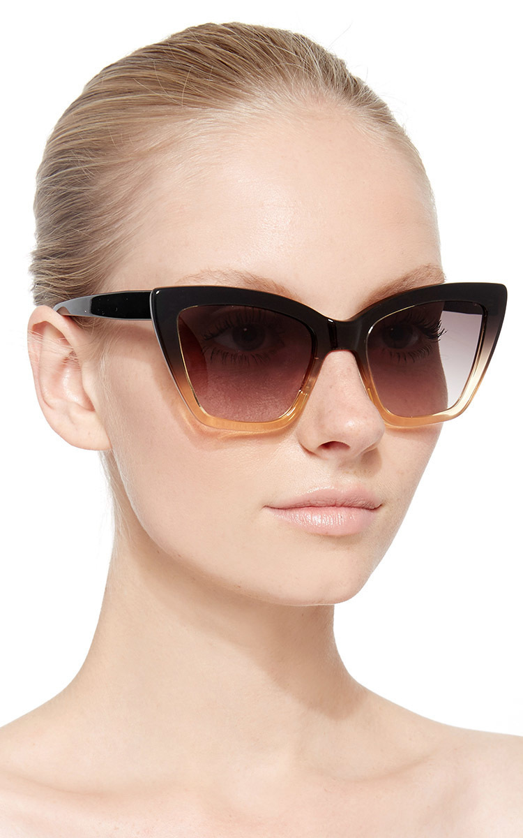 Prism Calvi Ombre Angular Cateye Sunglasses