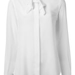 MOSCHINO pussy bow blouse
