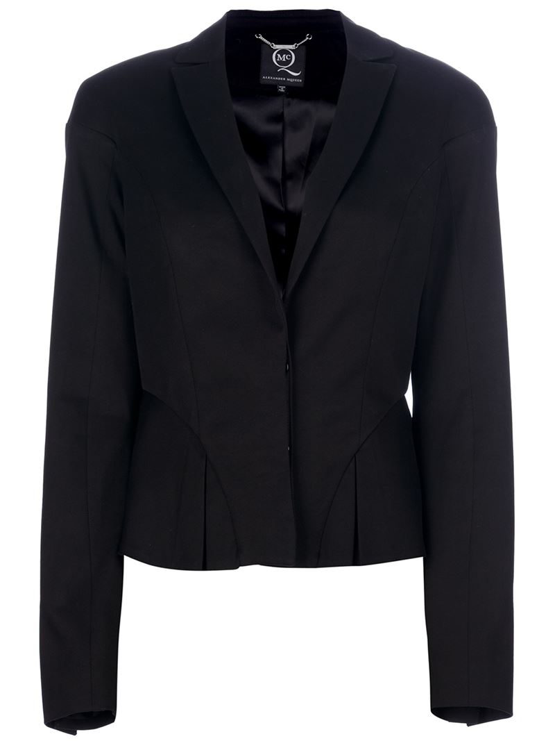 McQ By Alexander McQueen slim pleated blazer