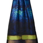 Alberta Ferretti sea print jacquard skirt
