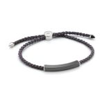 Monica Vinader Linear Stone Bracelet – Hematite