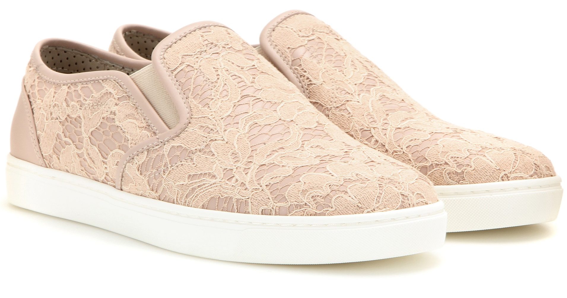 Dolce Gabbana Lace slip-on sneakers