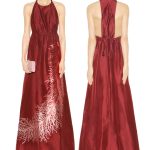 Valentino silk-blend gown