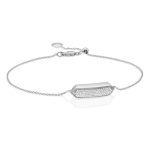 Monica Vinader Baja Mini Bracelet – Diamond – Diamond