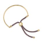 Monica Vinader Gold Vermeil Fiji Friendship Bracelet – Mink