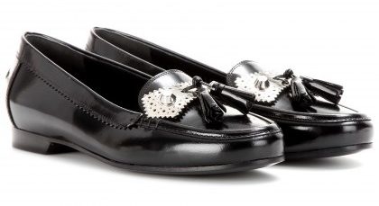Balenciaga Leather Loafers