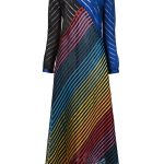 Mary Katrantzou ‘Atrata’ sheer striped dress