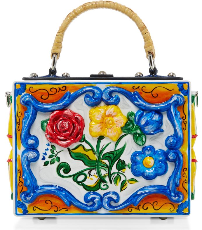 Dolce & Gabbana Maiolica Tile Bag