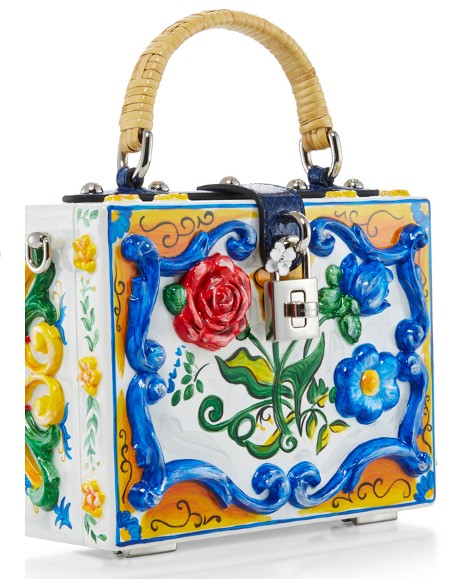 Dolce & Gabbana Maiolica Tile Bag