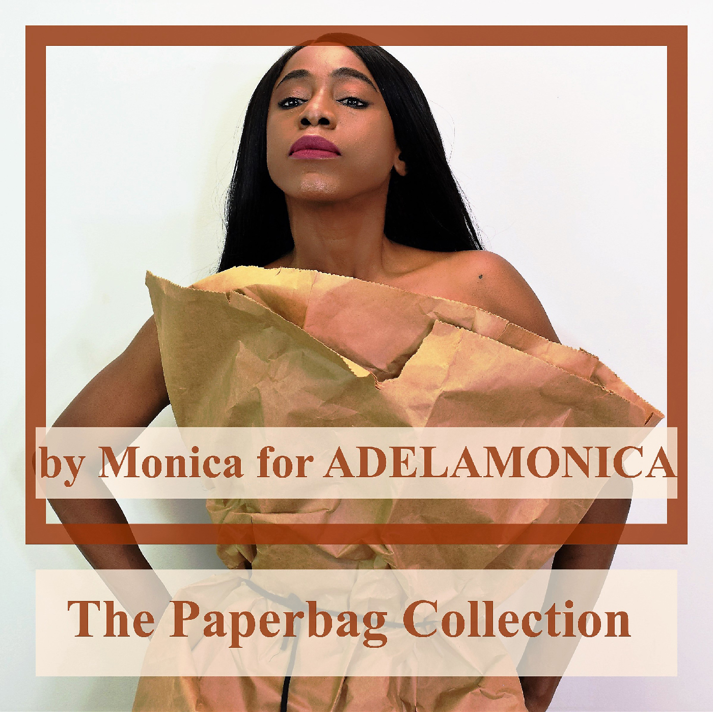 adelamonica paper-bag dress fir Go With the FLow album cover