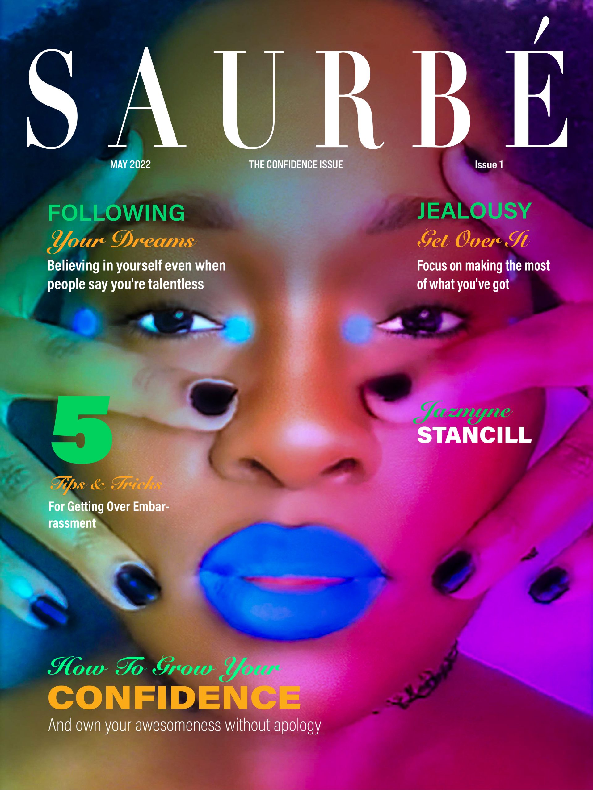 saurbe magazine confidence issue